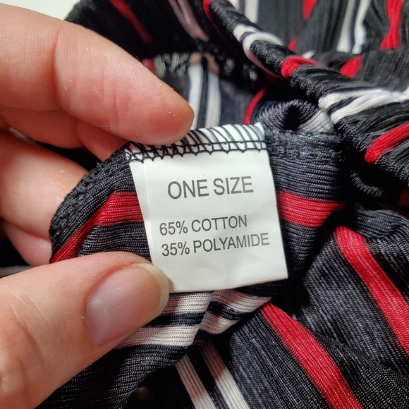 Black Striped Long Pants - Picture 5 of 6